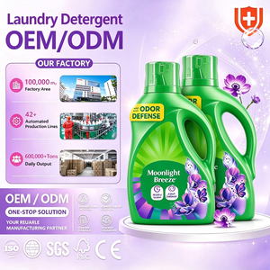 Detersivo Liquido Ecologico per Bambini Gain, Protezione dagli Odori, Fragranza Brezza di Luna, per Lavatrici <span class=keywords><strong>HE</strong></span>, 60 <span class=keywords><strong>Fl</strong></span> 45 2, Prodotti per la Pulizia - Product Image 1