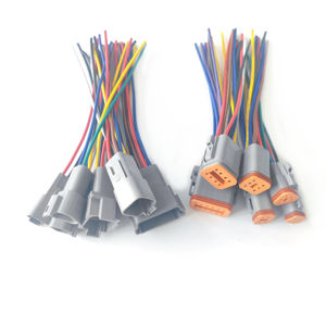 批发汽车Deutsch DT <span class=keywords><strong>2</strong></span> <span class=keywords><strong>3</strong></span> 4 6 8 12针防水电线连接器插头尾纤线束14-20awg - Product Image 2