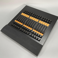 Console d'éclairage de scène professionnelle DMX 512 commande de commutateur manuel gradateurs d'aile en métal MA Fader