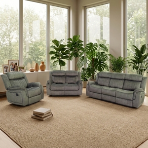 Comfortable Reclining European Sectional <b>Sofa</b> Set with Air Leather Eco-Friendly Durable Modular Design - Product Image 6