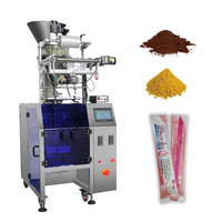Sceau trilatéral sceau arrière date impression café poudre gingembre thé poudre sac emballage fabricant épice emballage Machine de remplissage