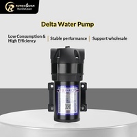 Pompe de surpression Delta auto-amorçante à membrane pour conduite d'eau, pressurisation 400G 100G 600G, modèle à fil de cuivre 24, sans alimentation électrique