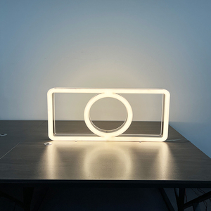 Nhà Hàng <span class=keywords><strong>LED</strong></span> hai mặt dạ quang không biên giới phân vùng THƯ QUẢNG CÁO trang trí tùy chỉnh - Product Image 3