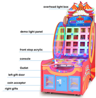 Machine de jeu d'arcade Ball Master à récompenses, construction métallique, 1-2 joueurs, qualité commerciale pour usage intérieur