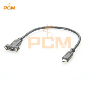 <span class=keywords><strong>C</strong></span>áp nối dài USB3.1 Type <span class=keywords><strong>C</strong></span> đự<span class=keywords><strong>c</strong></span> sang <span class=keywords><strong>c</strong></span>ái, gắn bảng điều khiển, khóa vặn, dùng cho khung máy, tủ, vách ngăn, <span class=keywords><strong>c</strong></span>áp USB-<span class=keywords><strong>C</strong></span> sang USB-<span class=keywords><strong>C</strong></span> - Product Image 3