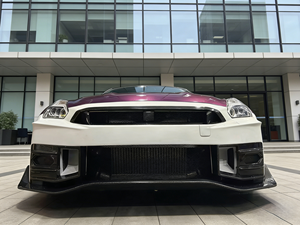 Kit de Carrocería Aerodinámico Estilo NISSAN en Fibra de Carbono para Nissan GTR R35 2008-2025, Incluye Parachoques Delantero en Fibra de Carbono - Product Image 3