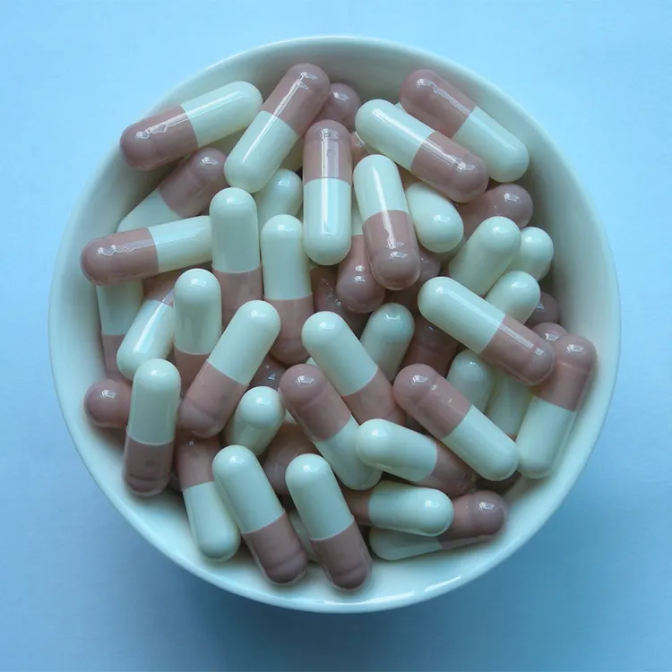 Hoge Kwaliteit Farmaceutische Parel Blauwe Harde Lege Gelatinecapsules Met Maat 00 0 1 2 3 4