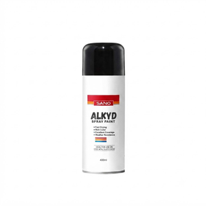 Vernice Spray Alchidica Lucida 400ml, Resistente alle Intemperie, <span class=keywords><strong>Smalto</strong></span> Sintetico <span class=keywords><strong>per</strong></span> Rinnovo di <span class=keywords><strong>Mobili</strong></span> in Metallo e Corrimano <span class=keywords><strong>per</strong></span> Interni ed Esterni - Product Image 1