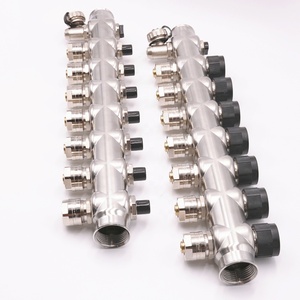 Collettore d'acqua collettore in acciaio inossidabile per <span class=keywords><strong>riscaldamento</strong></span> <span class=keywords><strong>a</strong></span> <span class=keywords><strong>pavimento</strong></span> radiante - Product Image 3
