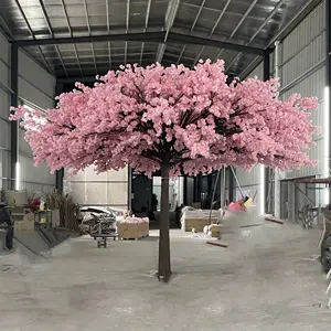 ハイシミュレーション4フィート5フィート6フィート7フィート8フィート9フィート10フィート1.5m 2m 3m4mビッグホワイトピンク偽植物桜人工桜の木