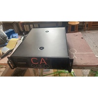 RIY CA+38 2500W İki Kanallı Sınıf H Çift Transformatörlü Profesyonel Amfi Metal Gövdeli Taşınabilir Tasarım Surround Ses için