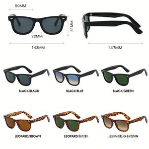 Gafas de Sol Cuadradas con Logotipo Personalizado 2025, de Alta Calidad, Estilo Vintage, Montura Grande, Lentes de Cristal con Protección UV400 para Hombre y Mujer - Product Image 6