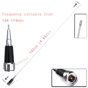 <span class=keywords><strong>Antenne</strong></span> de réception de signal radio automobile universelle VHF à fixation rapide, flexible, en acier inoxydable, <span class=keywords><strong>antenne</strong></span> mobile - Product Image 2