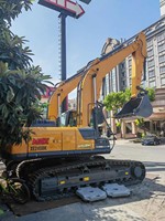 Excavadora de cadenas XE245DK de 25.5 toneladas con certificación CE, flujo positivo, rompedor hidráulico opcional para herramientas de renovación de terrenos e infraestructuras