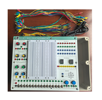 KIT DE EXPERIENCIAS DE CIRCUITOS BÁSICOS, CAJA DE PRUEBA DE TECNOLOGÍA ELECTRÓNICA ANALÓGICA Y DIGITAL, MODELO DE ENTRENAMIENTO EDUCATIVO PARA ESTUDIANTES ESCOLARES