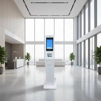 Système de gestion de file d'attente de paiement tactile IR avec écran tactile, SDK activé, kiosque numérique publicitaire pour utilisation en intérieur