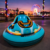 Voiture tamponneuse électrique gonflable commerciale Magic Amusement avec télécommande pour parcs d'attractions et utilisation intérieure/extérieure