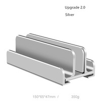 Support de téléphone/Pad de bureau, stockage Vertical pour ordinateur portable avec largeur réglable, Support de stockage de 1 à 3 appareils