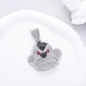 Collar con Colgante de Animalito Diabólico, Estilo Hip Hop, para Niños - Product Image 2