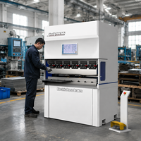 Prensa Plegadora Eléctrica de Precisión de Doble Servo 40T1000mm para Fabricación de Plegado de Chapa Metálica de 4.9mm, Suministro al por Mayor