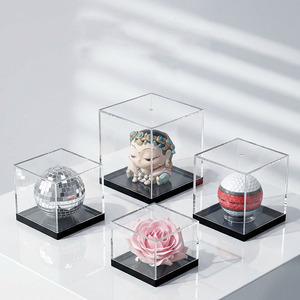 Vitrina Acrílica para Minifiguras, Almacenamiento <span class=keywords><strong>de</strong></span> Juguetes <span class=keywords><strong>de</strong></span> Figuras <span class=keywords><strong>de</strong></span> Acción Pequeñas, Vitrina Apilable para Bloques <span class=keywords><strong>de</strong></span> Construcción, para Minifiguras <span class=keywords><strong>de</strong></span> Acción - Product Image 3