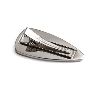 Women Minimalist High-end White Enamel Triangle Hair <b>Clip</b>, Hair Pin Fashion Hair Decor Low MOQ - Product Image 5