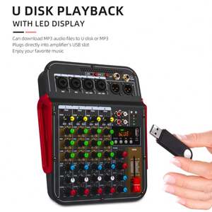 <span class=keywords><strong>Estación</strong></span> <span class=keywords><strong>de</strong></span> <span class=keywords><strong>trabajo</strong></span> <span class=keywords><strong>de</strong></span> <span class=keywords><strong>Audio</strong></span> <span class=keywords><strong>Digital</strong></span> para mezclador <span class=keywords><strong>de</strong></span> vídeo, producto nuevo, Usb - Product Image 5