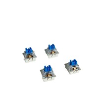 Interrupteurs de clavier mécaniques linéaires personnalisables de couleur bleutée de la marque BTRE (TTC) 5VDC Marche/Arrêt Montage SMD/DIP Sans Broches