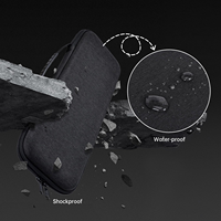 Étui pour clavier Bluetooth sans fil EVA caoutchouté durable Sac de rangement de protection durable