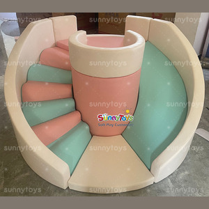Château gonflable blanc, équipement de sécurité, aire de jeux souple, <span class=keywords><strong>parc</strong></span> de divertissement pour enfants - Product Image 2