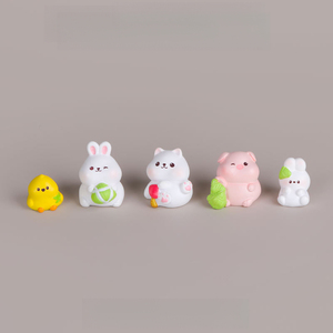 Nouvel ensemble de micro-paysages de KI Zhuojing pour le Festival des Bateaux-Dragons : Zongzi, raviolis, artisanat en résine, accessoires DIY pour la création de plats et de jeux. - Product Image 2