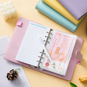 A6 Losbladige Notebook Handboek Met 6 Ringen Budget Losbladige Binder Pvc Omslag Cash Envelop Planner Journal Geschenken - Product Image 3