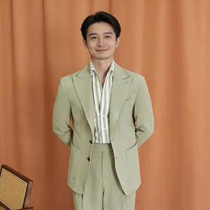 <span class=keywords><strong>Costume</strong></span> pour homme sur mesure, <span class=keywords><strong>costume</strong></span> de cérémonie, <span class=keywords><strong>costume</strong></span> de mariage, <span class=keywords><strong>costume</strong></span> décontracté pour les voyages quotidiens, <span class=keywords><strong>costume</strong></span> à double boutonnage pour homme - Product Image 3