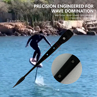 Axis-GY Series Hydrofoil 520mm Noir Advance Fuselage Ultrashort Crazyshort Surf Accessoires Feuille Jeu D'eau Outil Fuselage