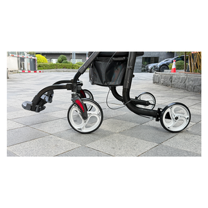 รถช่วยเดินแบบมีล้อสี่ล้อ น้ำหนักเบา ดีไซน์ใหม่ ปี 2026 พร้อมที่นั่ง โครงพับได้ พกพาสะดวก - Product Image 5