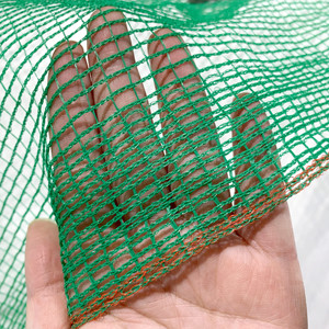 Hot bán 85gsm + FR 3-5years Longlife lưới màn hình riêng tư màu xanh lá cây nhựa xây dựng xây dựng giàn giáo mạng lưới an toàn - Product Image 1