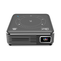Mini projecteur DLP 3D P11 2 16 Go 1080P avec mise au point automatique intégrée, projecteur portable de poche pour cinéma maison