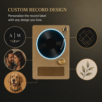 Cadre photo personnalisé avec message gravé et design lumineux pour cadeaux de mariage, d'anniversaire et de fêtes