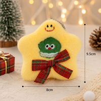 Vente en gros de décorations de Noël en peluche mignonnes : Père Noël, Bonhomme de neige, Ours, Guirlande, Maison, Étoile, Pendentif, Décoration de Noël, Cadeau de Noël, Porte-clés