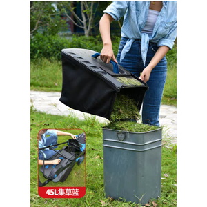 Industrial 20V*2 Cordless Lawn Mower Dual 20V Battery System 750W Dual-Blade <b>Cutting</b> 40L <b>Grass</b> Box DIY Commercial-Grade - Product Image 4