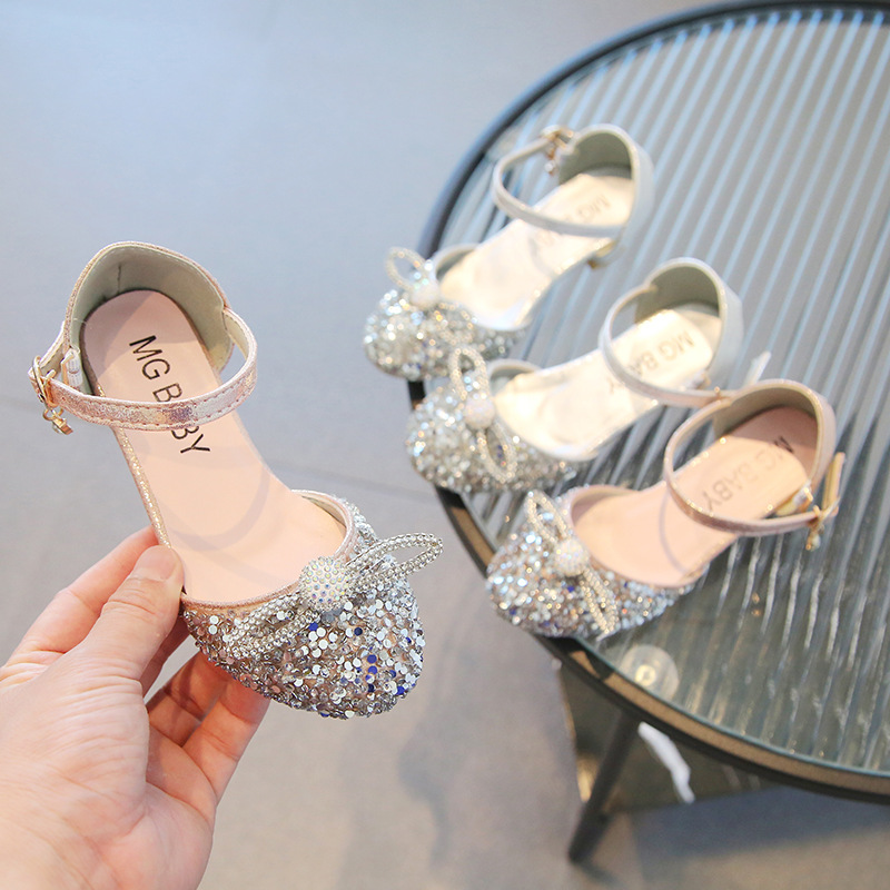 High Heels Children's Wedge Sandals Trending Now: Girls Wedge