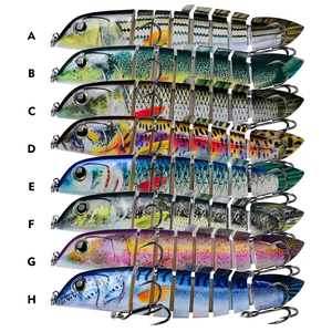 Byloo Fabricant 165mm 42g Pêche Multi Articulé Électronique Automatique 8 Section Robot Leurre <span class=keywords><strong>Poisson</strong></span> - Product Image 3