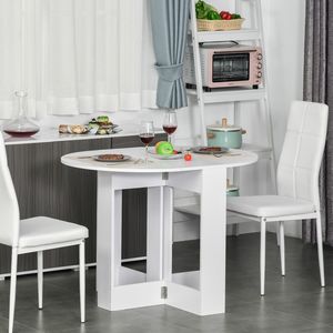 Folding <strong>Drop</strong> <strong>Leaf</strong> Dining <strong>Table</strong> Foldable Bar <strong>Table</strong> for Small Kitchen - Product Image 2