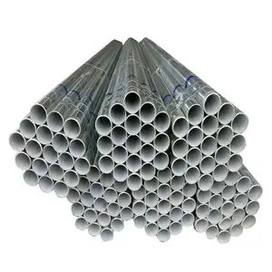 Schedule 40 Astm A53 3 Inch 16gauge Iron Round Gi Tube Manufacturers Hot Dipped Pre Galvanized Steel Pipe