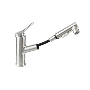 SANIPRO estrarre il lavandino del bagno nero lavabo lavabo spruzzatore gargarismi spazzolatura 3 modalità miscelatore lavabo freddo e caldo - Product Image 5