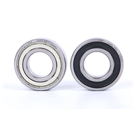 Roulement à billes à gorge profonde haute vitesse 6007rs 6007 2rs 35x62x14mm 6007z 6007 Zz 6007 2z en acier chromé pour machine
