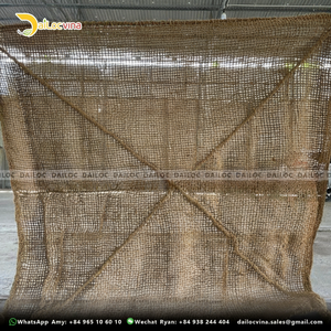 VOILE D'OMBRAGE DE COIR FABRIQUÉE À PARTIR DE 100% NATUREL AU MEILLEUR PRIX UTILISÉE POUR LA DÉCORATION DE COIR PRODUITE AU VIETNAM - Product Image 1