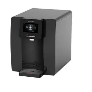 Distribuidores Lonsid de controle de tela Touch Plumbed-in de Desktop plástico quente refrigerador de água fria quente com refrigerante R600A