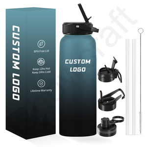 Bouteille d'eau en acier inoxydable isolée pour l'extérieur, écologique, 500 ml, personnalisable - Product Image 3