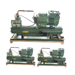 15HP 20HP 30HP 40hp 50hp máy nén lạnh nước biển làm mát ngưng tụ đơn vị 380V/50Hz kim loại trung quốc giá 1 năm bảo hành - Product Image 4